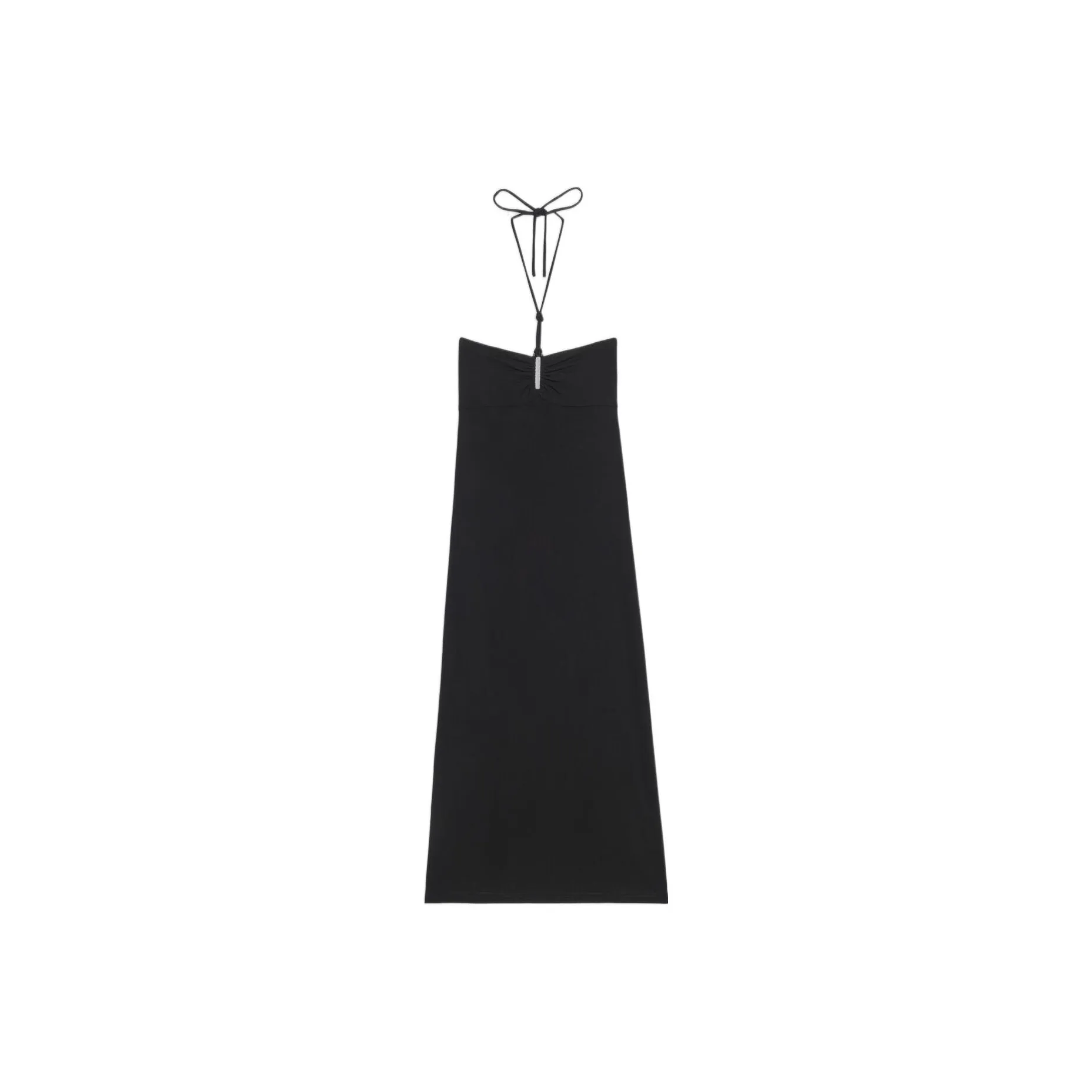 IRO NIGHT Zaret Halterneck Cut-Out Detailed Midi Dress