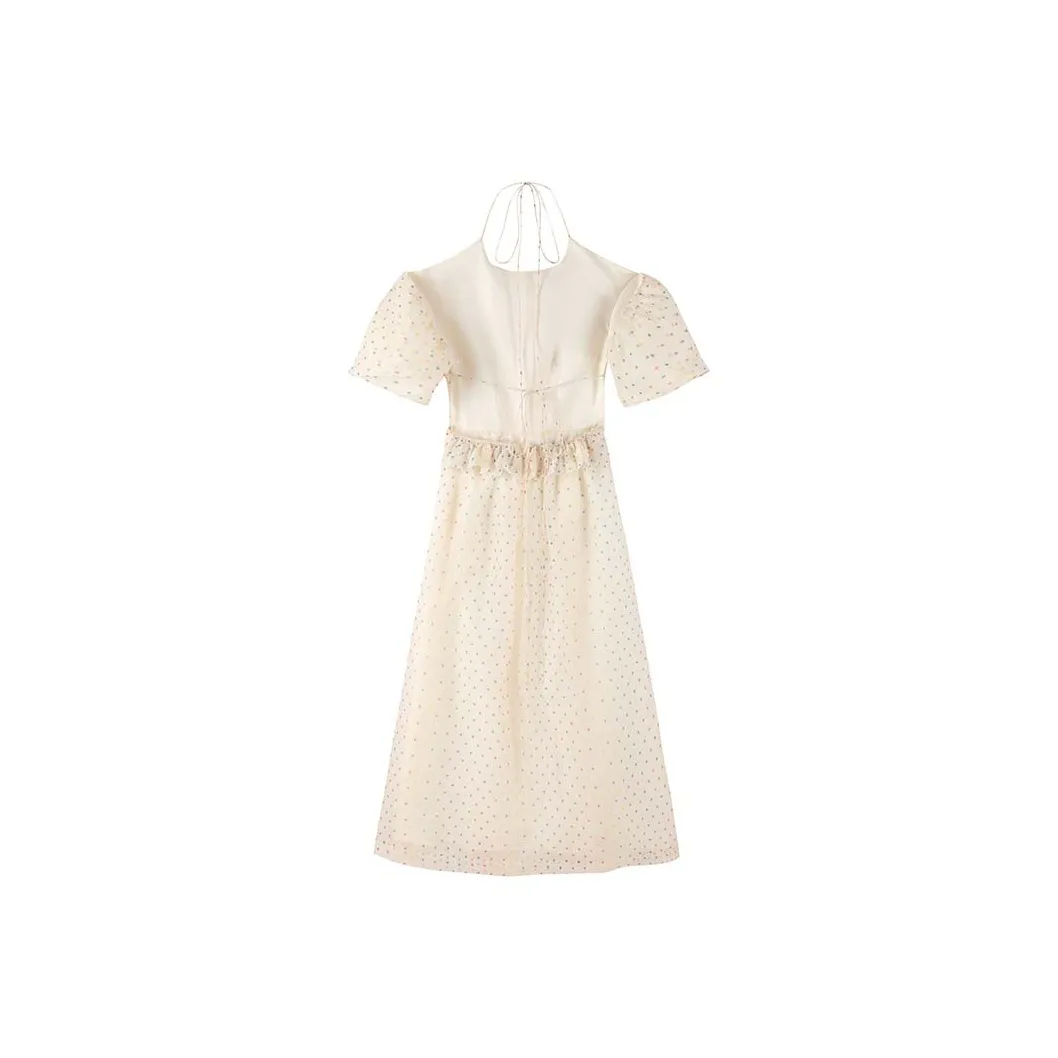 CARIEDO Короткое платье с короткими рукавами женское