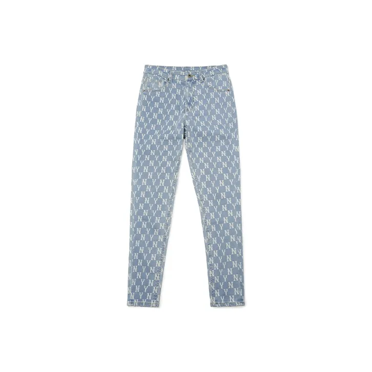 MLB New York Yankees Jeans Women's Light Blue
