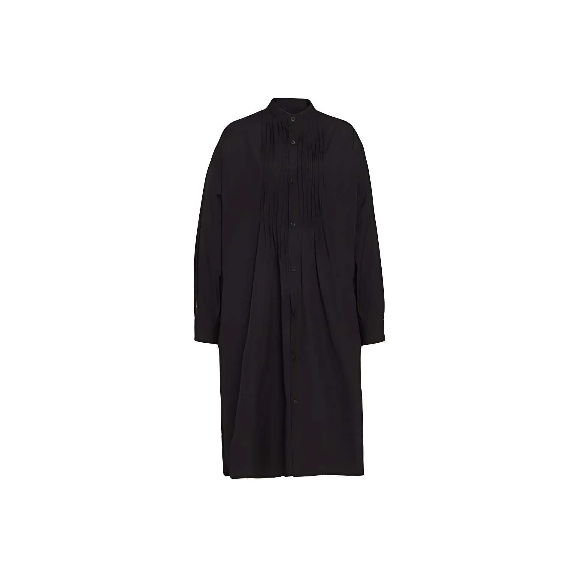 Yohji Yamamoto Long Sleeved Dresses Women's Black