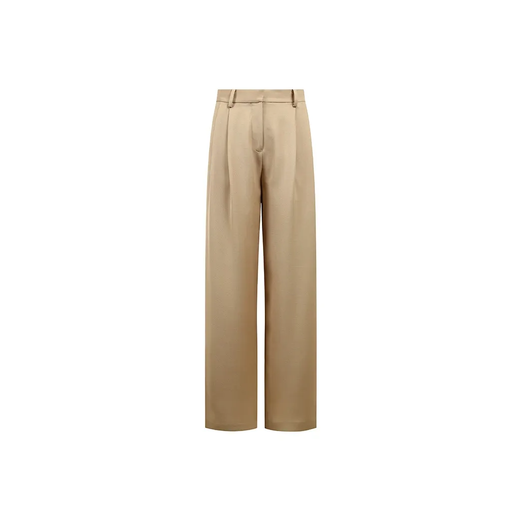 Valeria Obbaco Suit Trouser Women's Light Brown
