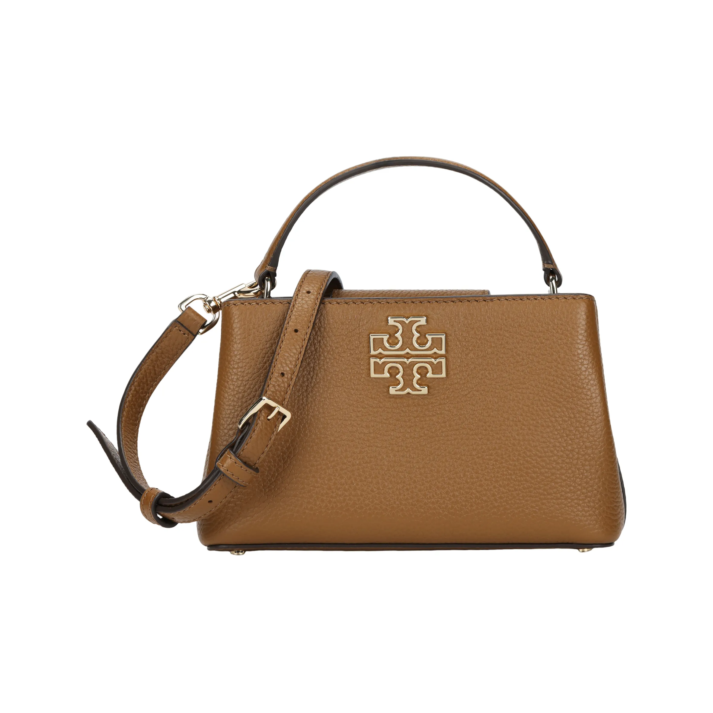 Tory Burch Britten Кожа Сумка через плечо Сумка Женская Коричневая