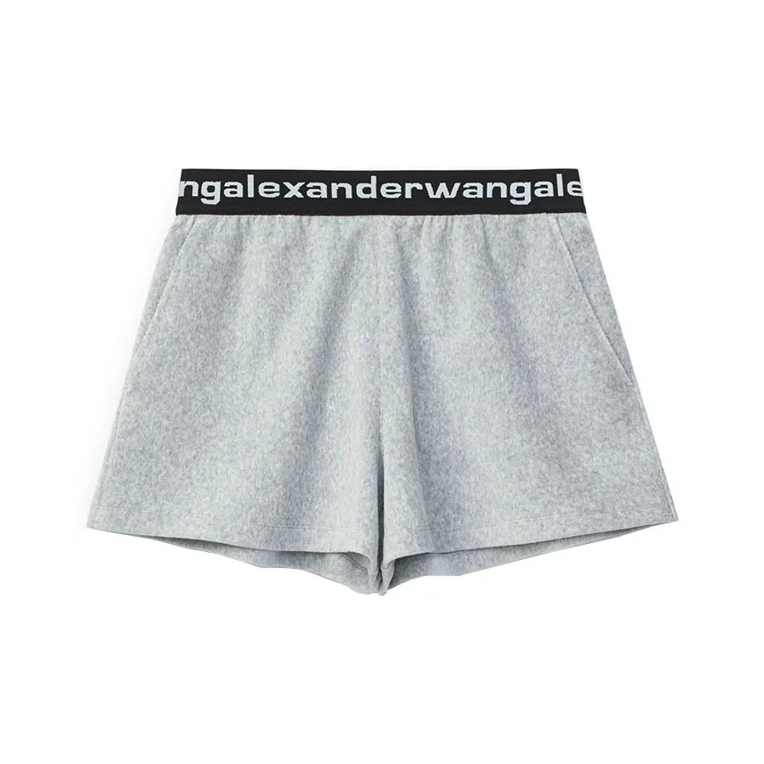 alexander wang Серые Женские Повседневные шорты