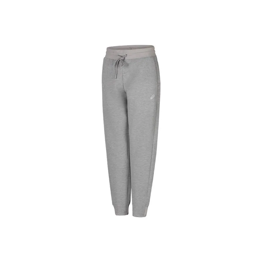 Asics Knitted Sweatpants Women's Light Gray
