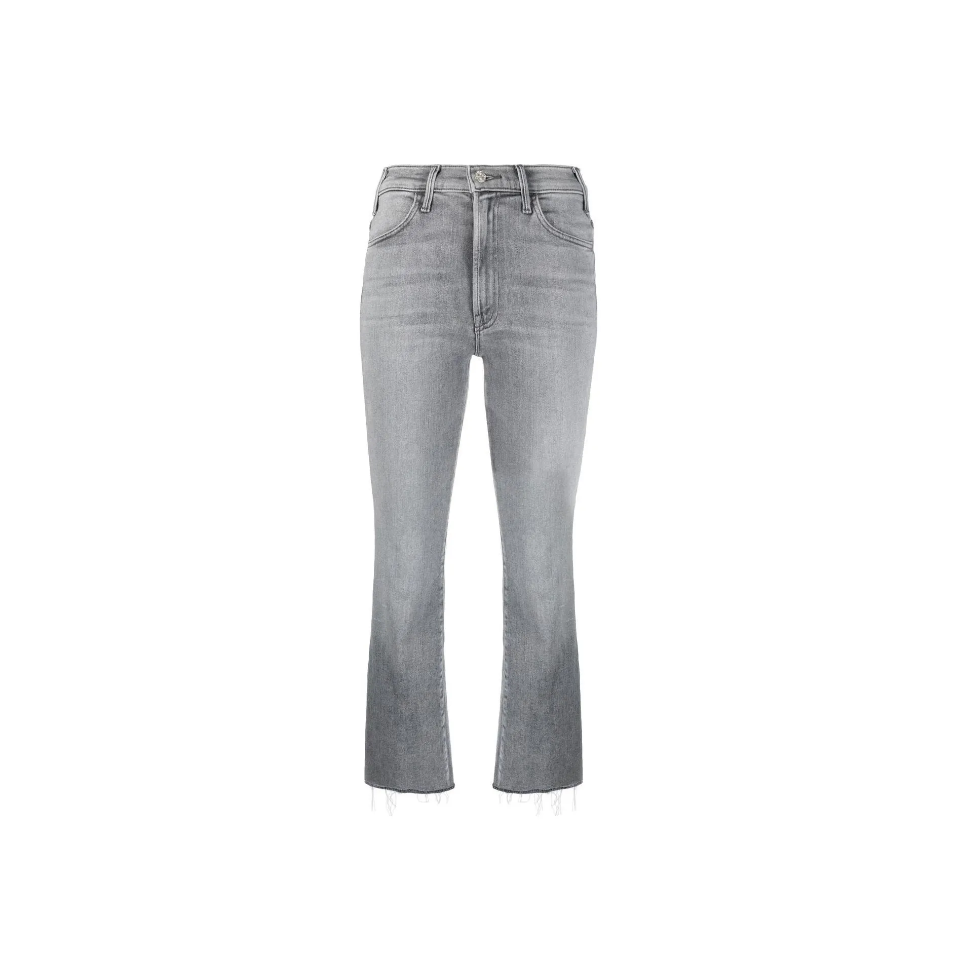 MOTHER High Waist Cropped Jeans