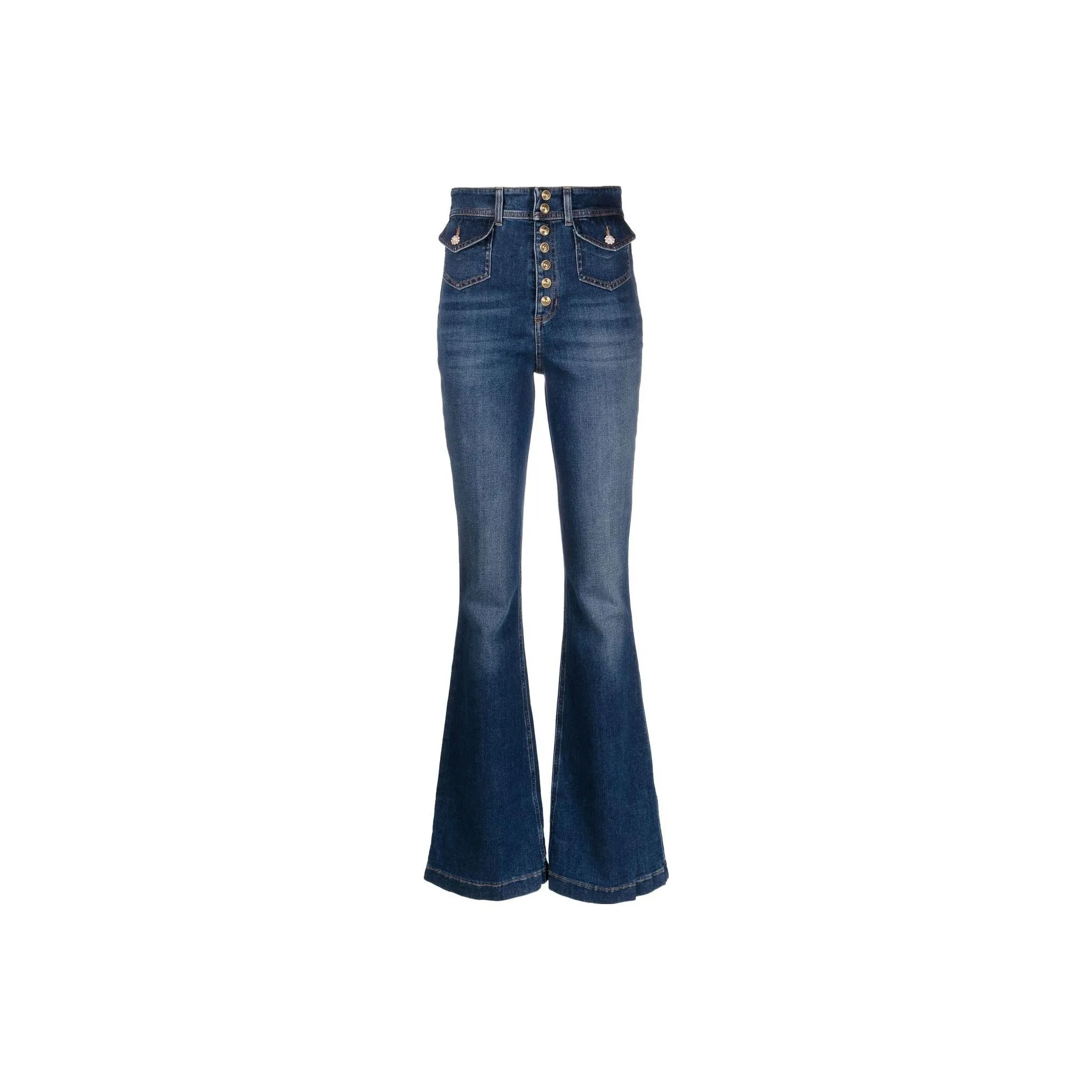VERSACE JEANS COUTURE Panelled Flared Jeans