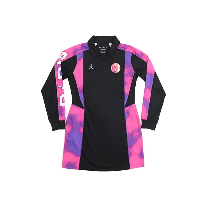Jordan Long Sleeved Dresses Women's Black