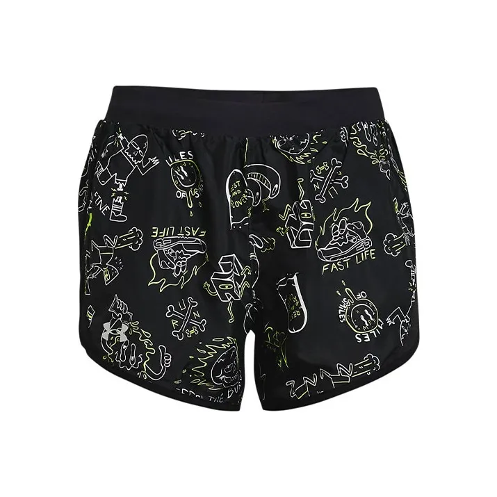 Under Armour Черные Женские Повседневные Шорты