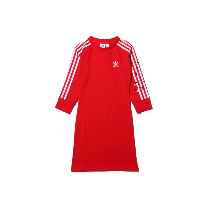 Adidas Originals Long Sleeved Dresses Women's