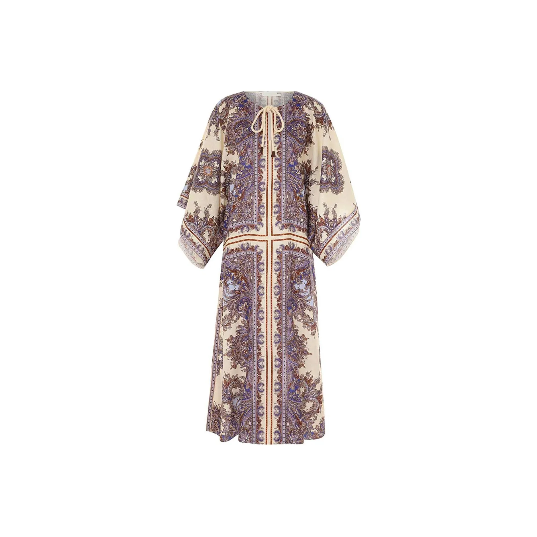 Zimmermann Ottie Kaftan Midi Dress