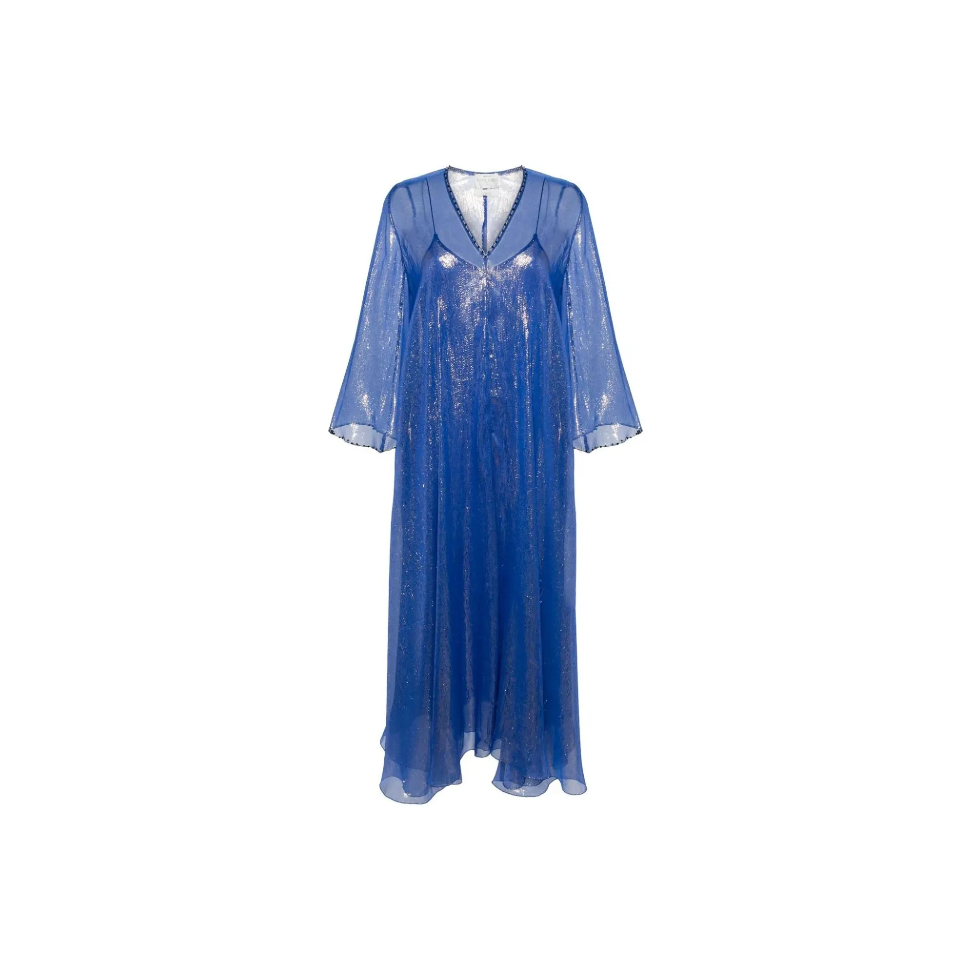 Forte Forte Lurex Kaftan Maxi Dress