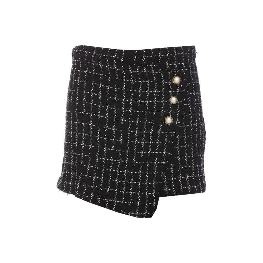 PINKO Повседневные шорты женские черные