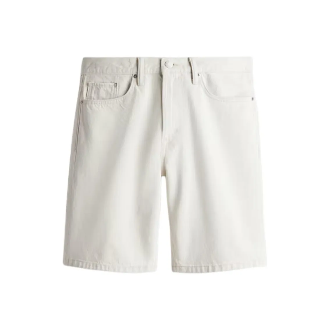 H&M Denim Shorts Men Beige