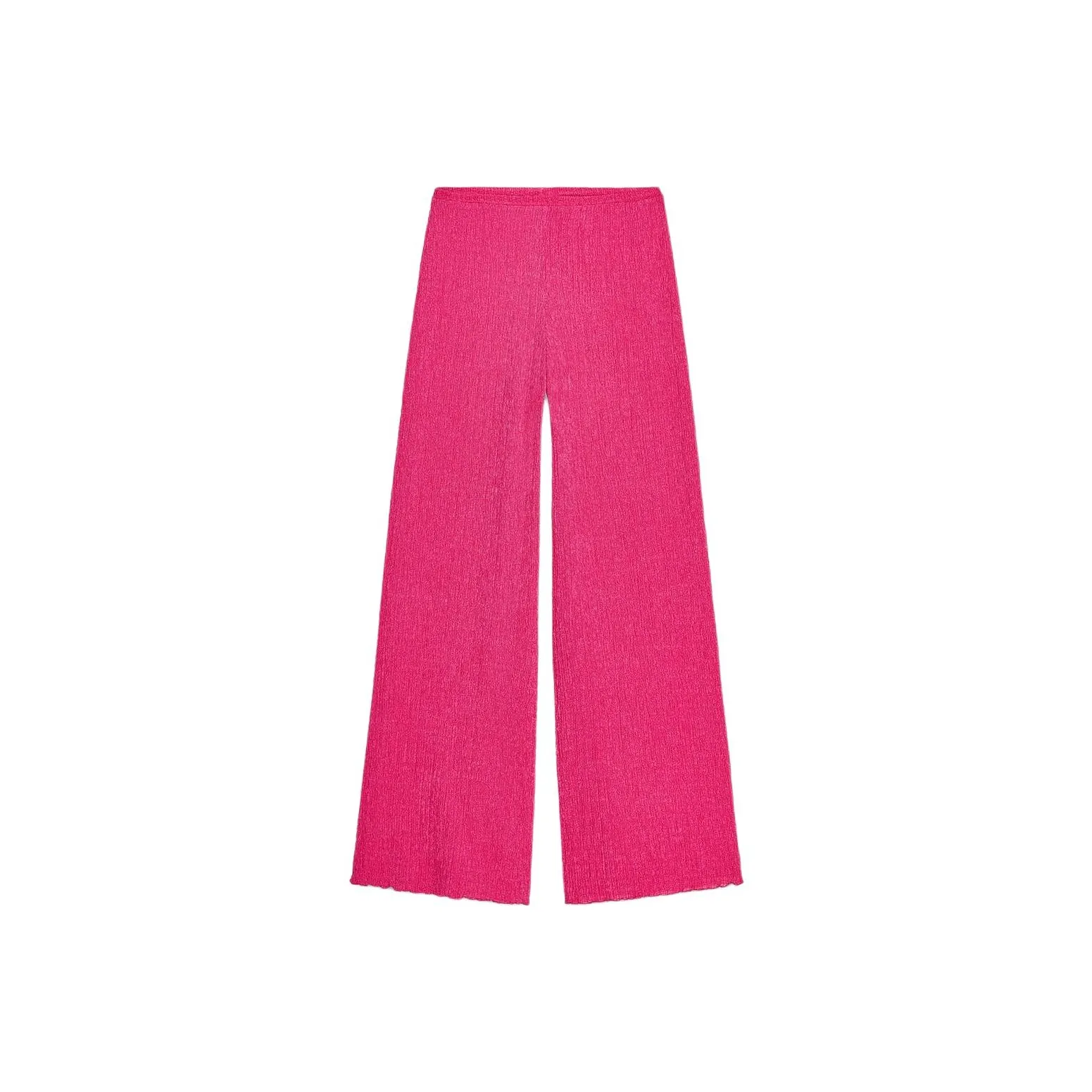 ZARA Casual Pants Women's Dark Purple Red