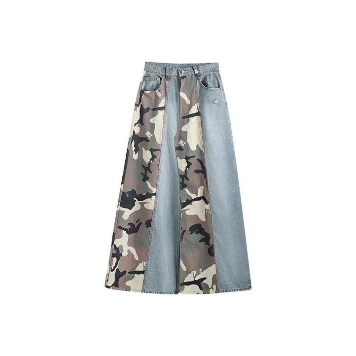 FPMZ Denim Long Skirts Women's