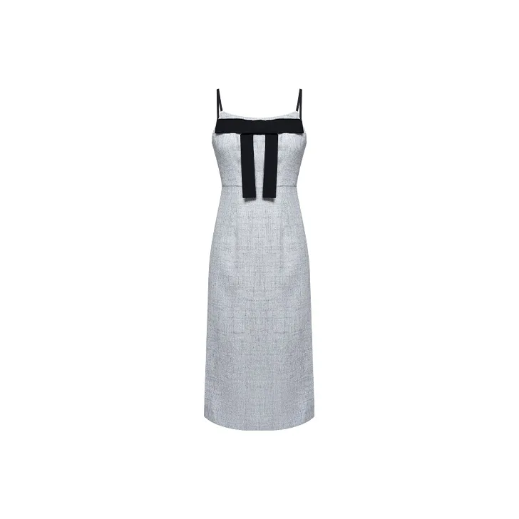 TAMMY TANGS A Line Skirt Dress Blue
