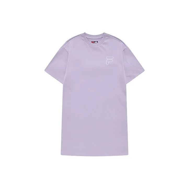 FILA FUSION TOKYO SYUDIO Short Sleeved Dresses Women's Fantasy Purple