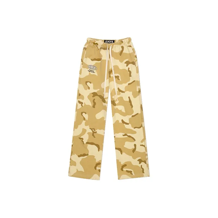 SMFK Wild World Wild World Series Knitted Sweatpants Women's Desert Camouflage