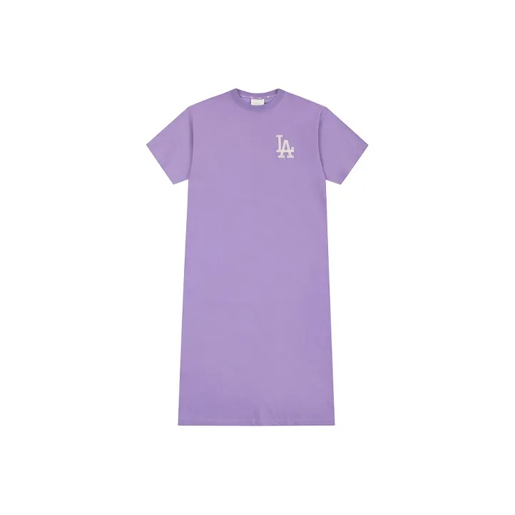 MLB Short Sleeved Dress Women's Purple