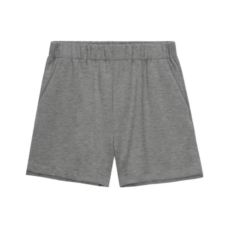 THEORY Casual Shorts Women's Gray White