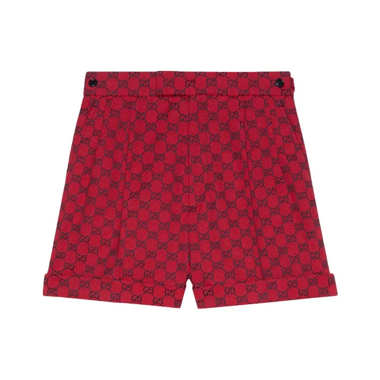 GUCCI Casual Shorts Women's Red
