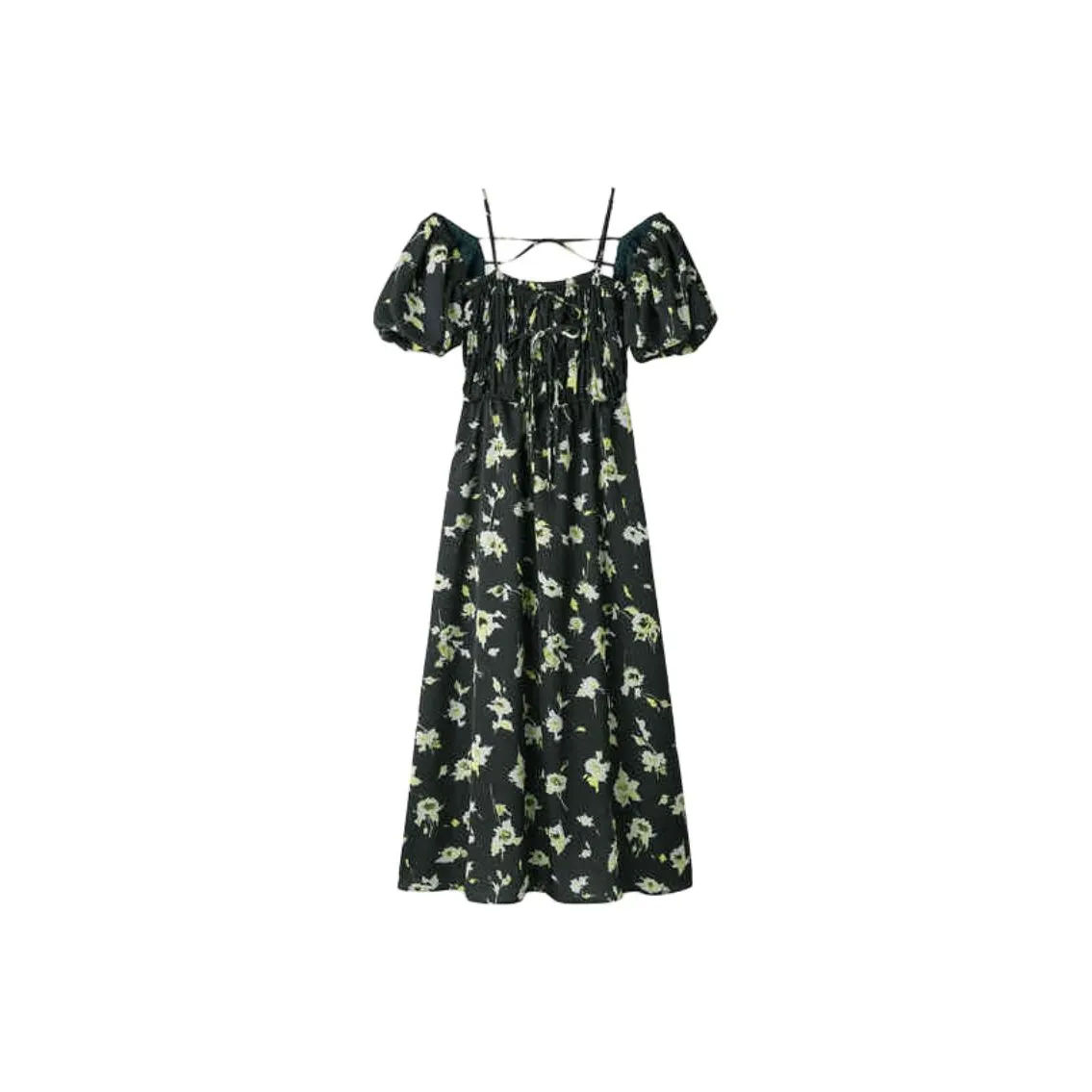 Lily Brown Short-Sleeved Dresses Women's