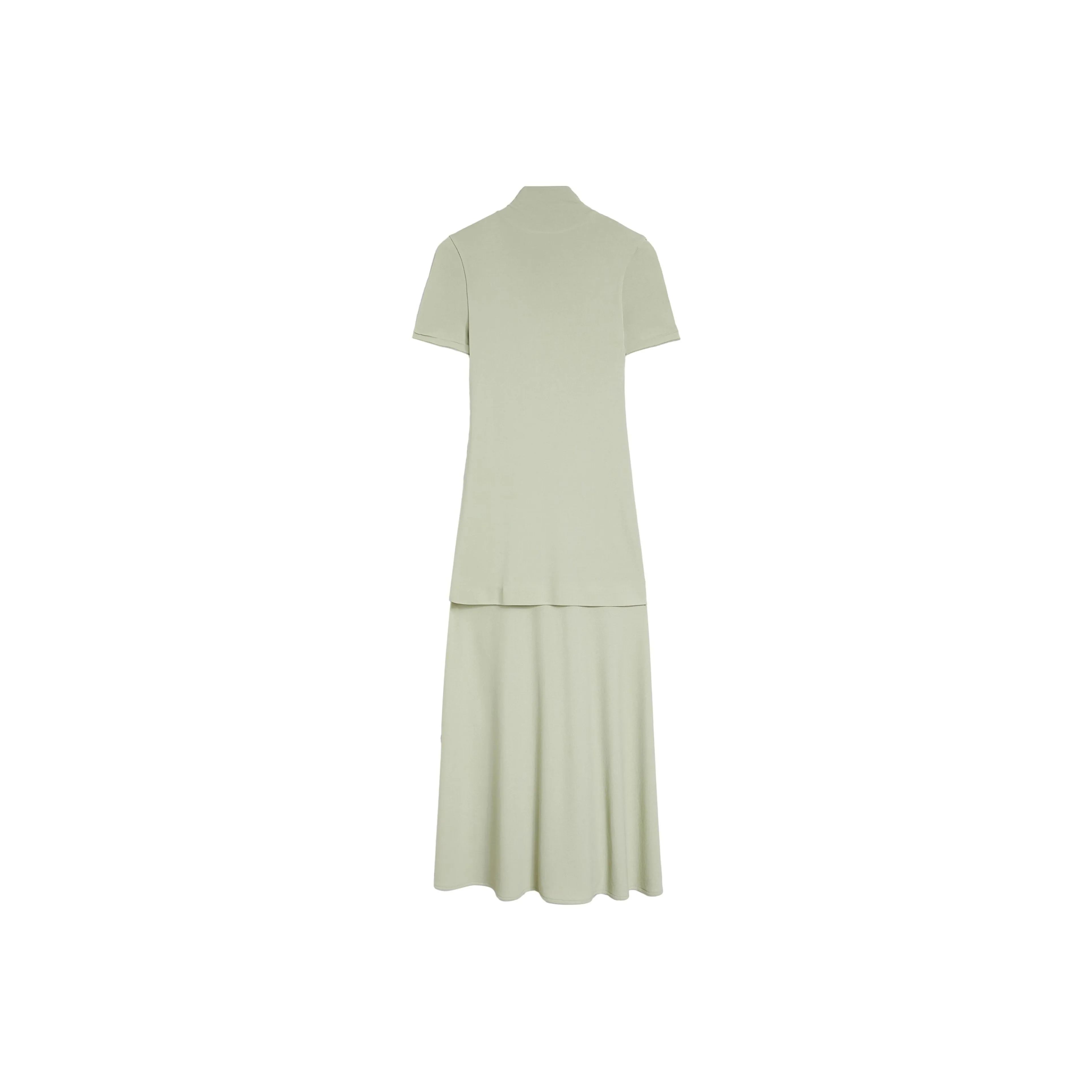 JIL SANDER High neck Fluid Midi Dress