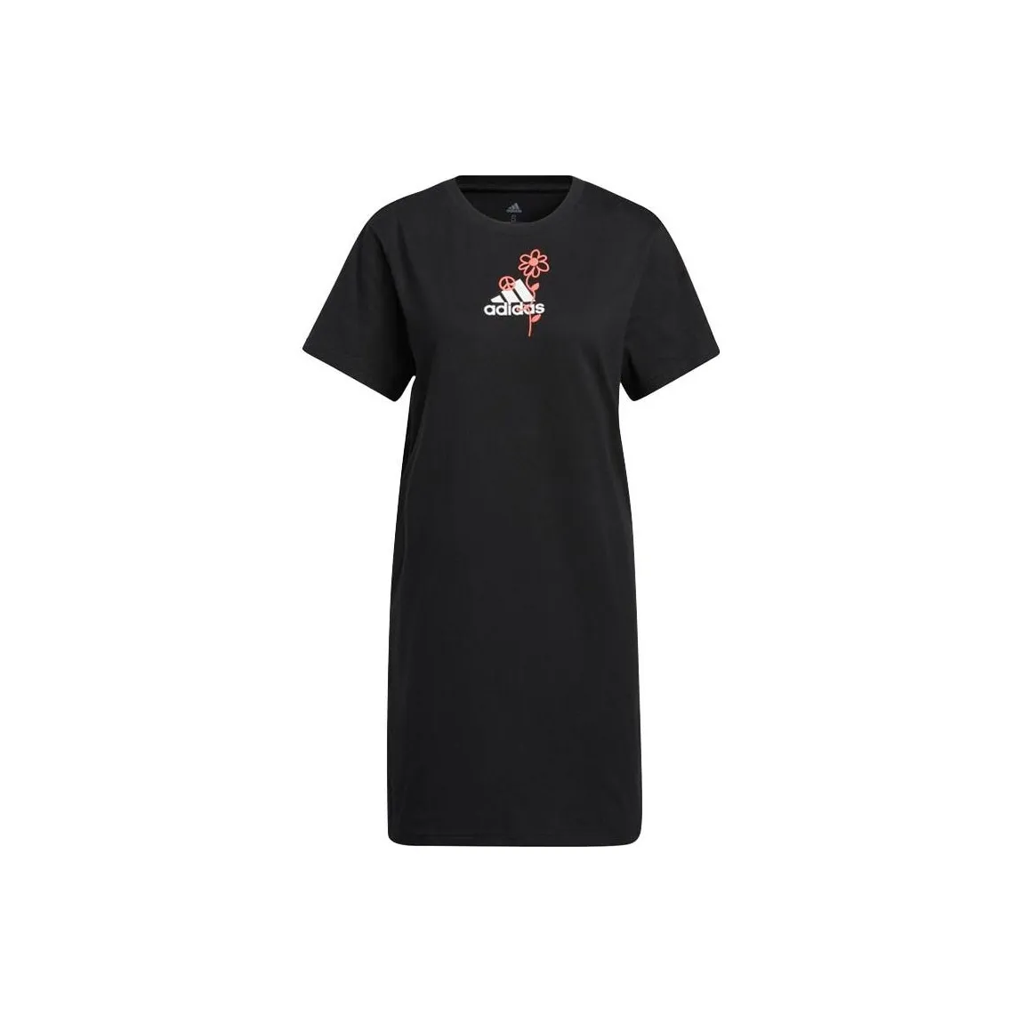 Adidas Short Sleeved Dress Women's Black