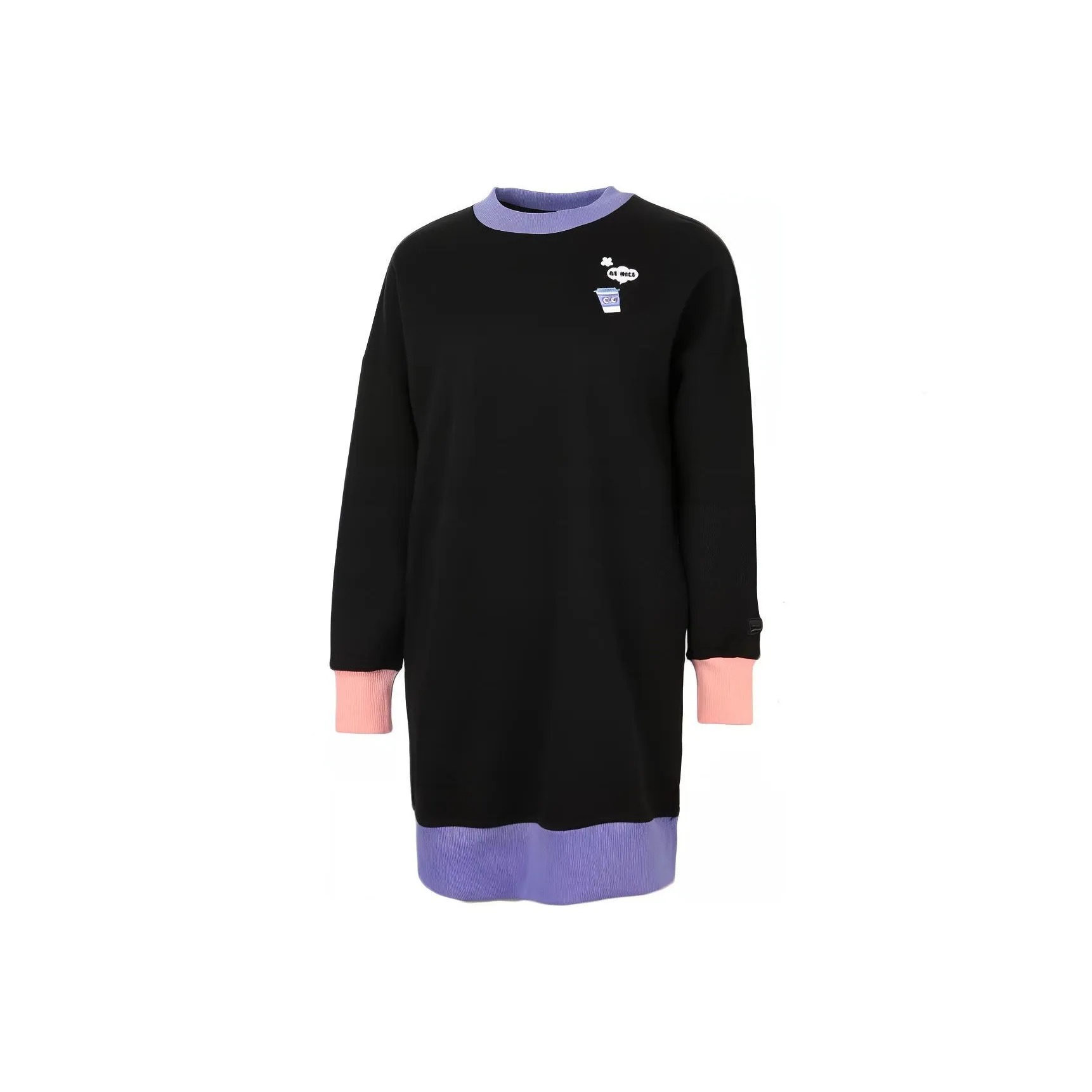 PUMA Long Sleeved Dresses Women's Black