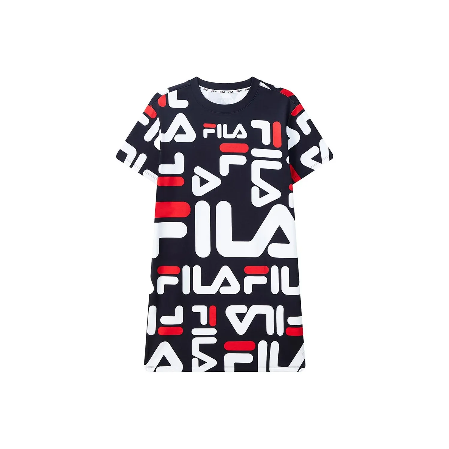 FILA Short Sleeved Dresses Women's Navy Blue