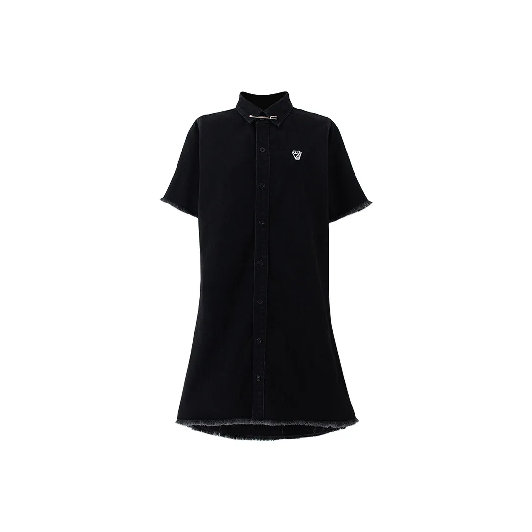 SOON FLOWER Short Sleeved Dress Summer Women's