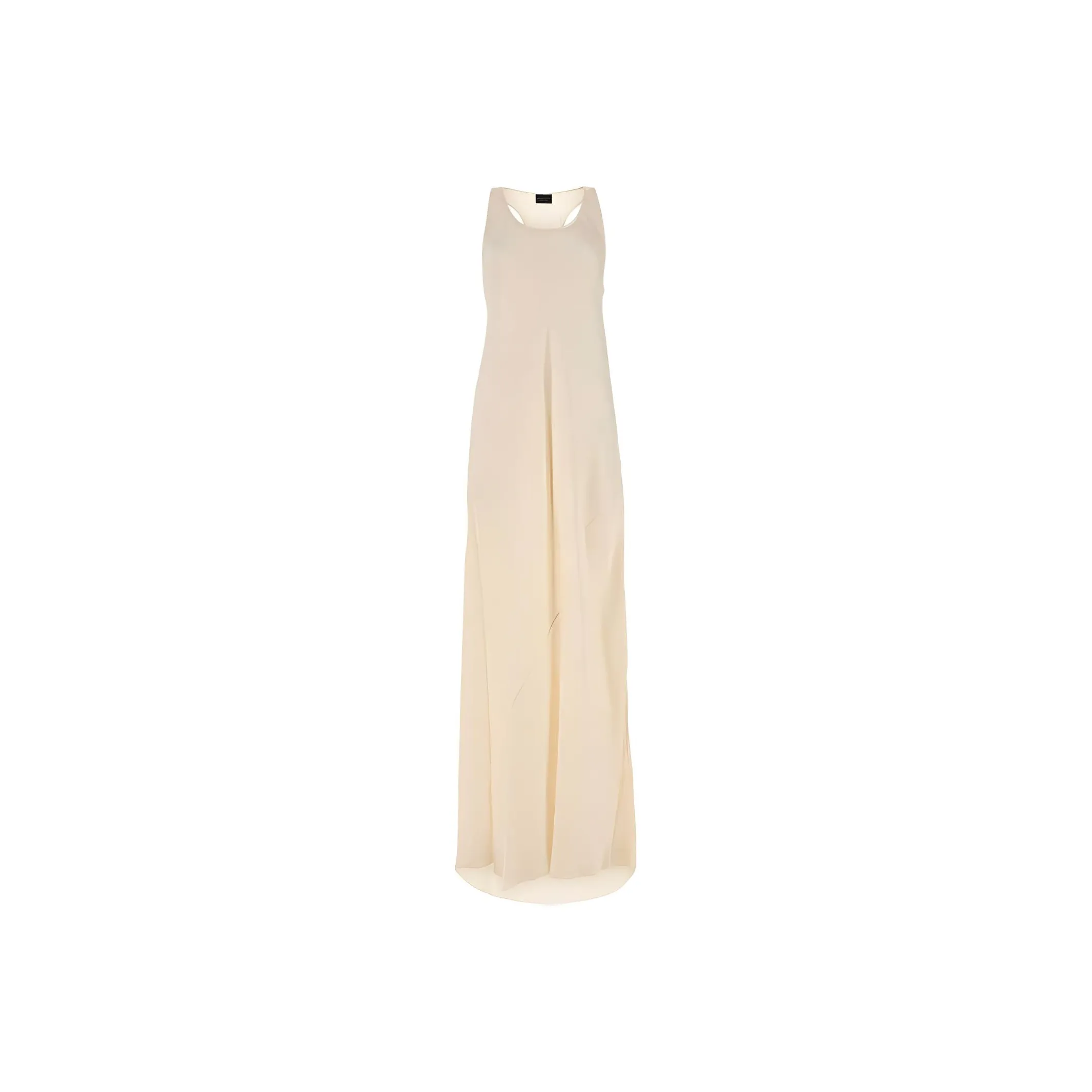 Balenciaga Logo print Racerback Gown