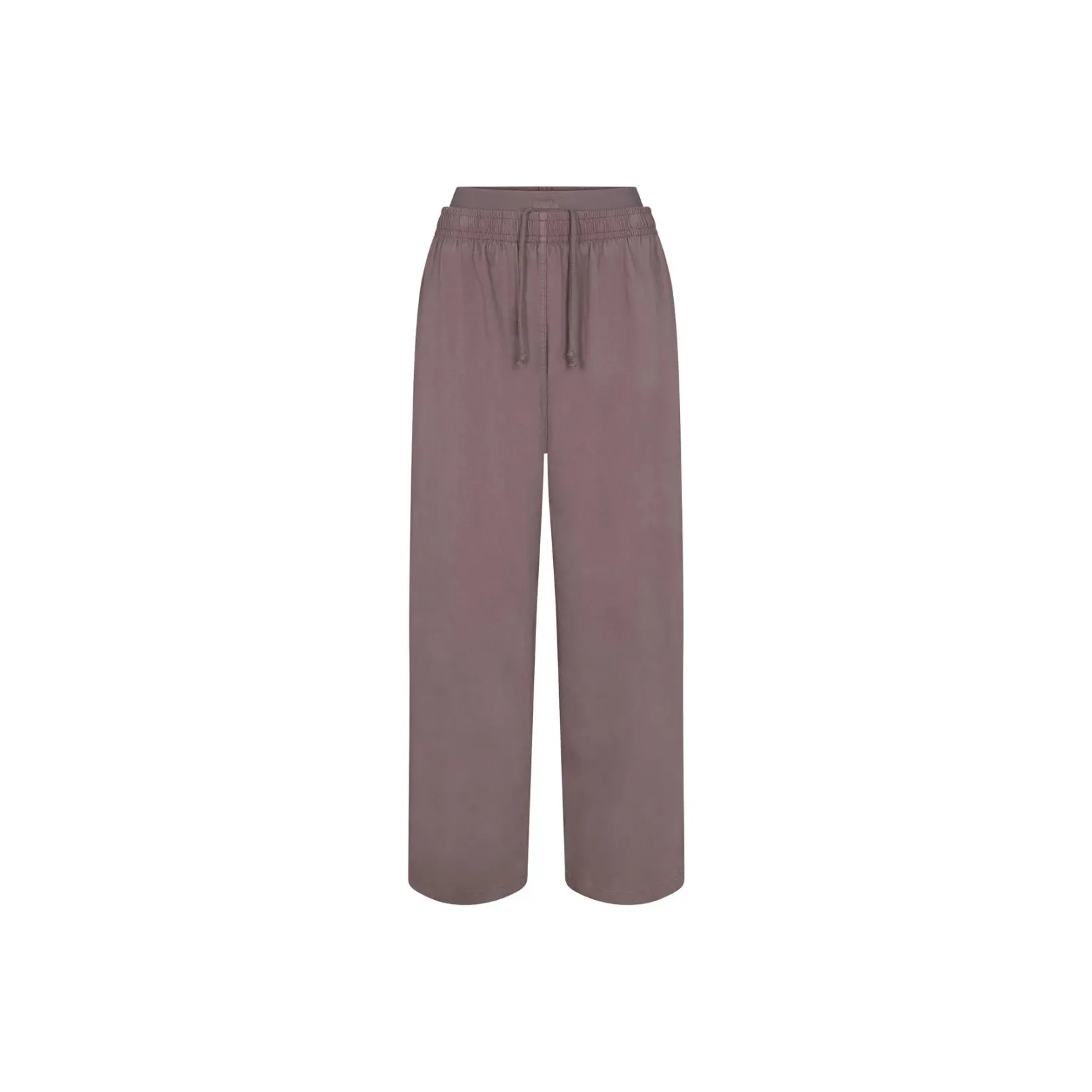 SKIMS SS24 Summer Collection OUTDOOR JERSEY DOUBLE WAISTBAND PANT Casual Pants Women's ZINC/Zinc