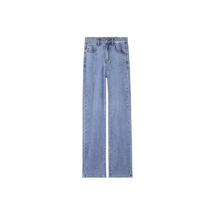 MITUAN Jeans Women's Light Blue Petite