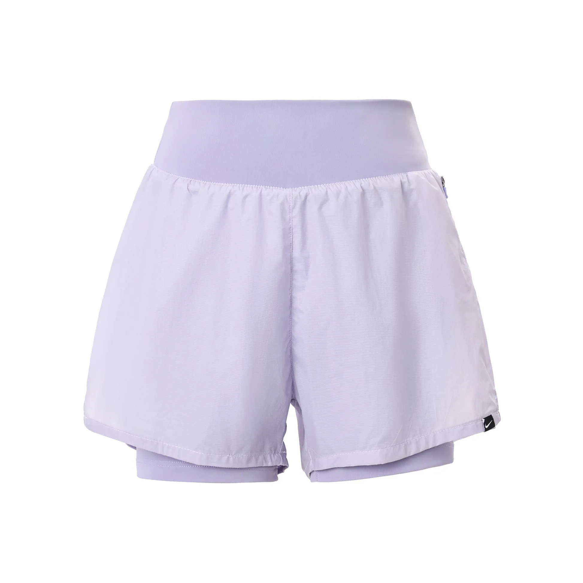 NIKE Кислородно-пурпурные Женские Повседневные шорты