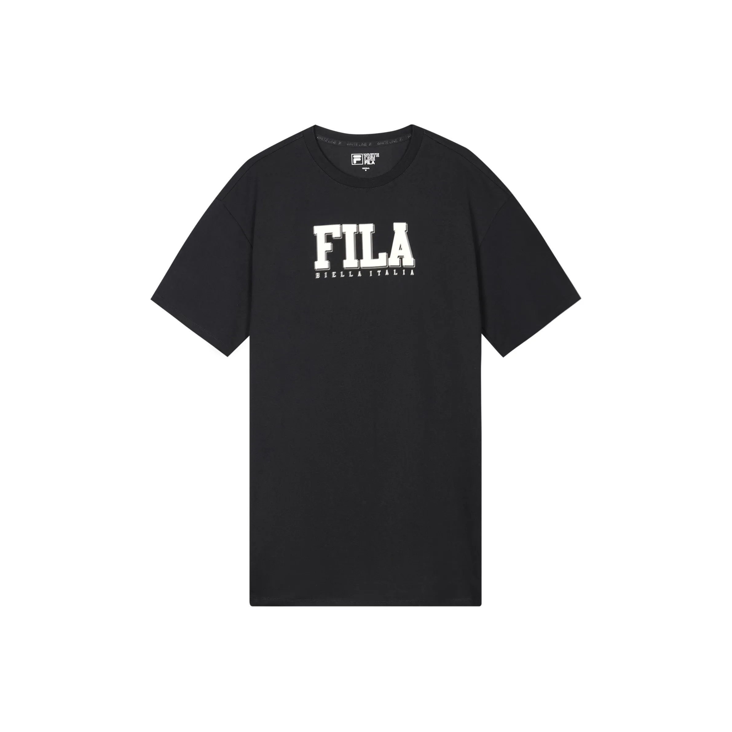 FILA Valentine's Day Collection Short-Sleeved Dresses Women's Jet Black