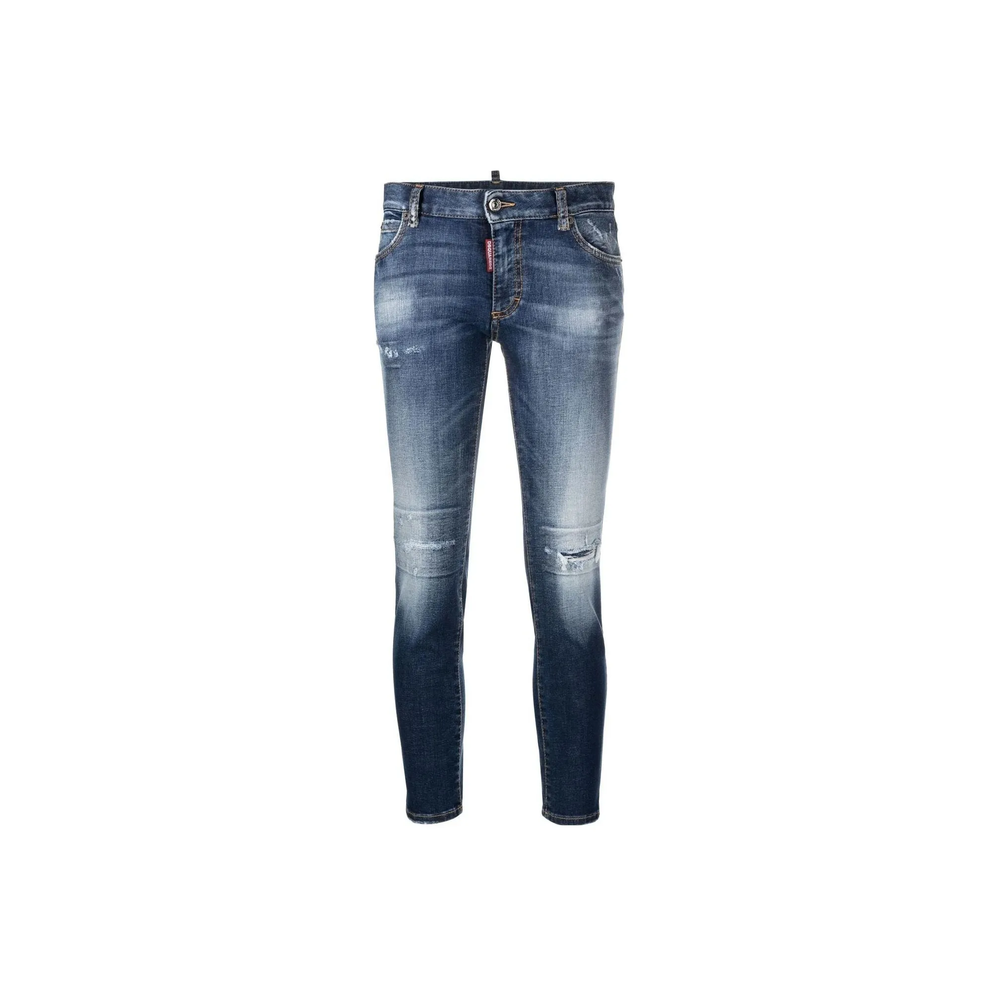 DSQUARED2 Low rise Skinny leg Cropped Jeans