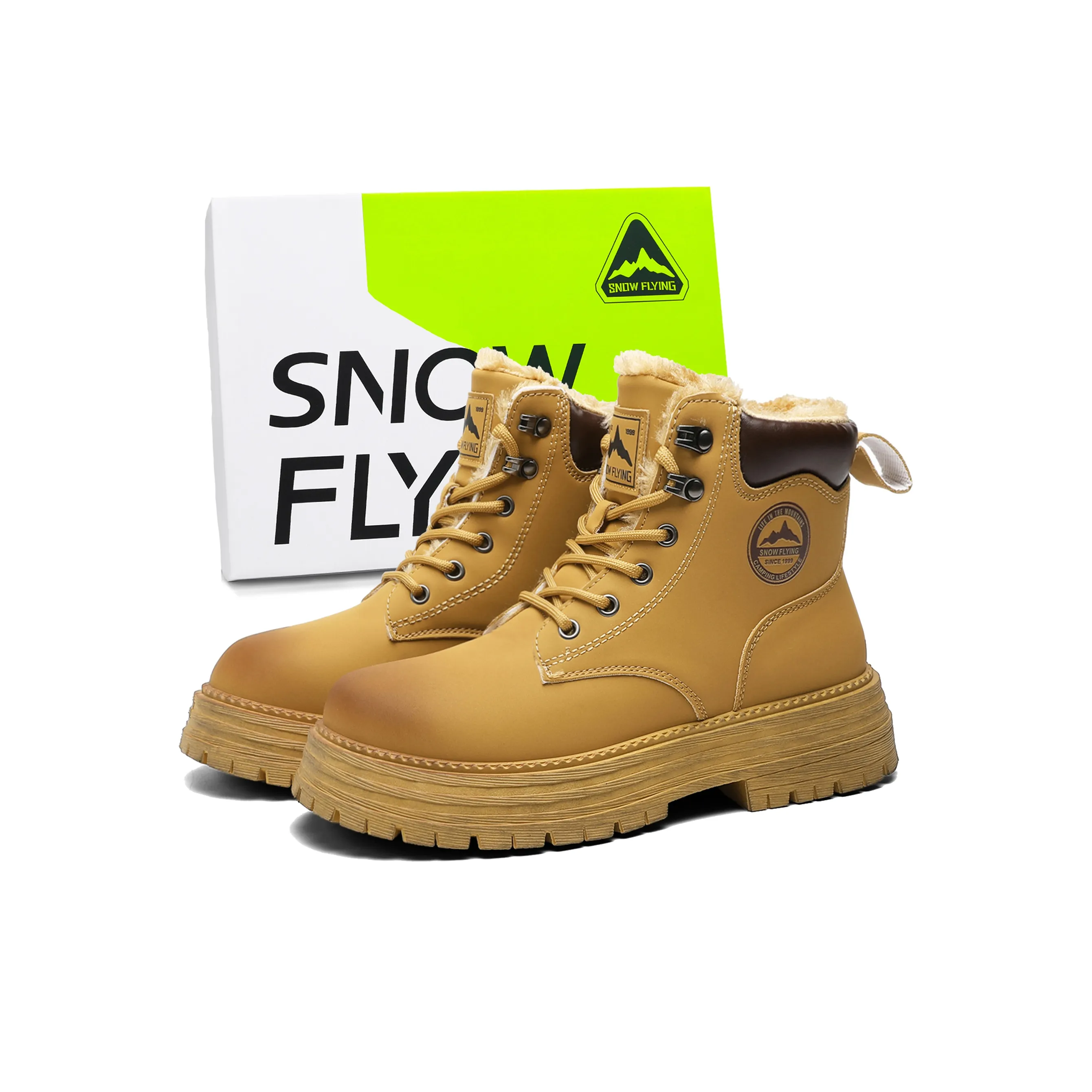 SNOW FLYING Зимняя коллекция тактических ботинок Короткие сноубутсы Унисекс