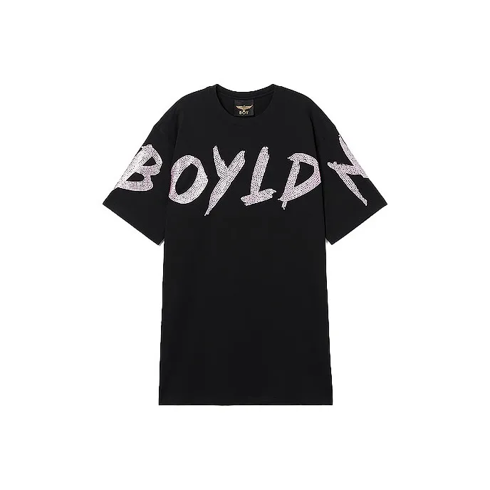 Boy London Short Sleeved Dress Women's Black