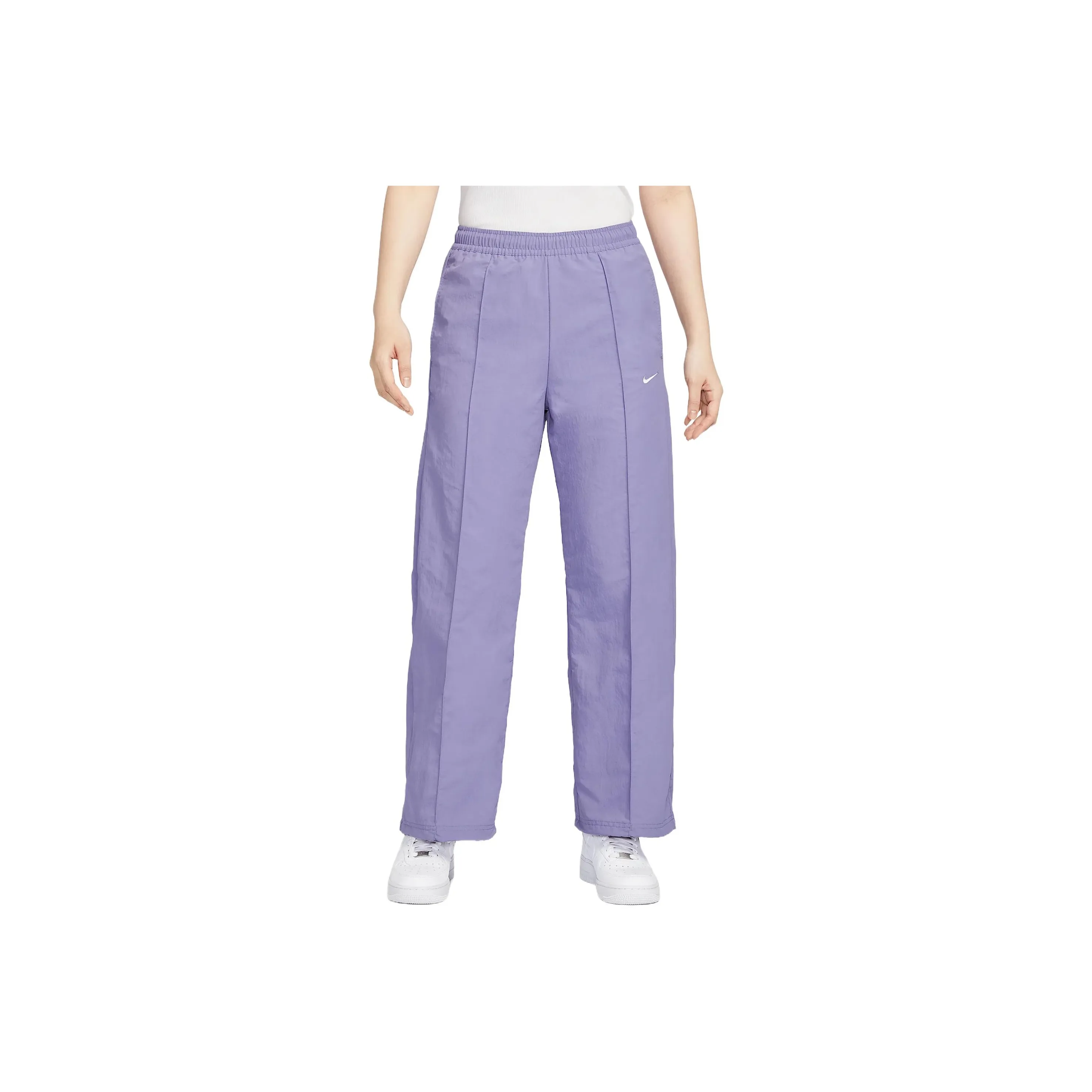 Nike Sportswear Повседневные штаны Женские Светло-фиолетовые