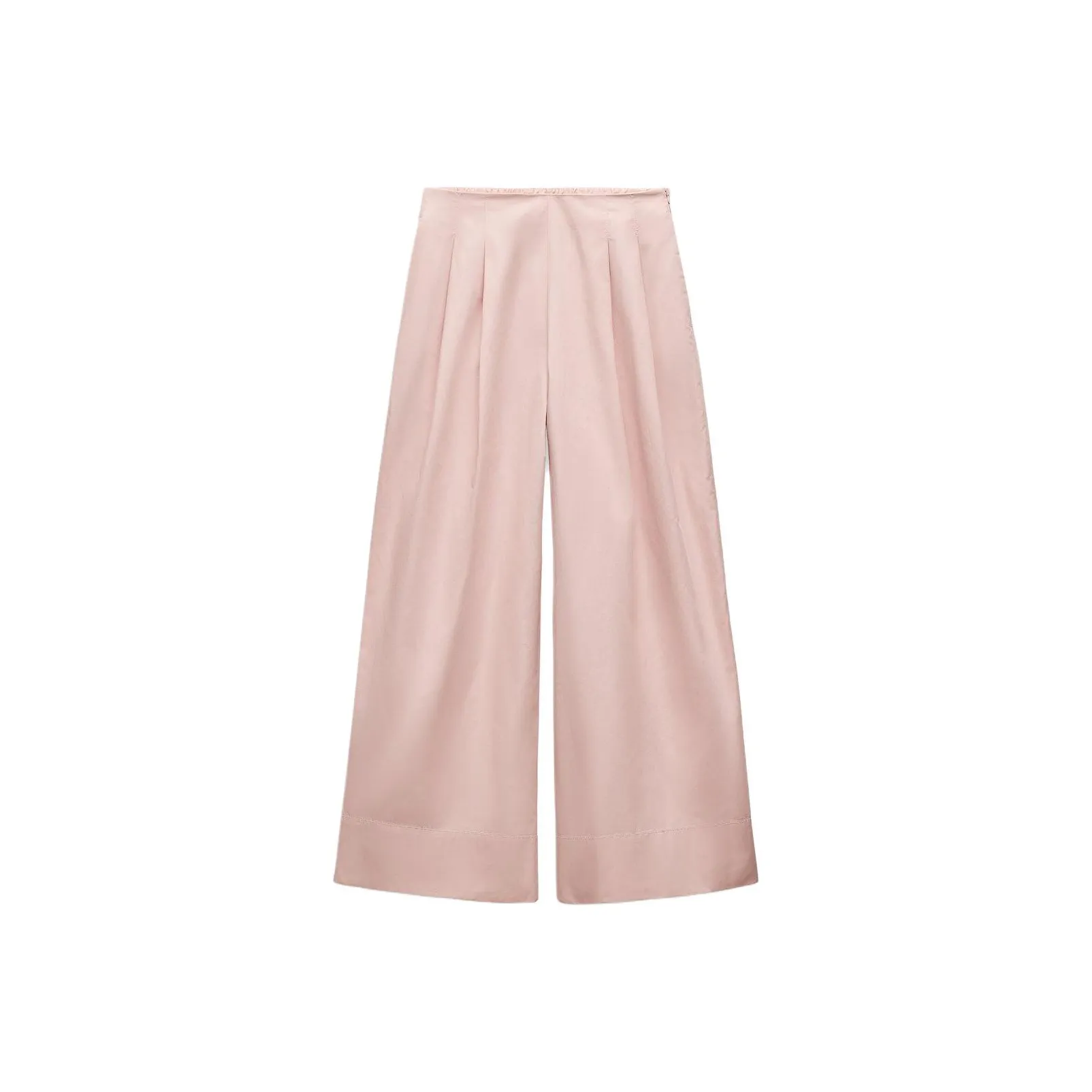 ZARA ZW Series Повседневные брюки Женские Розовый