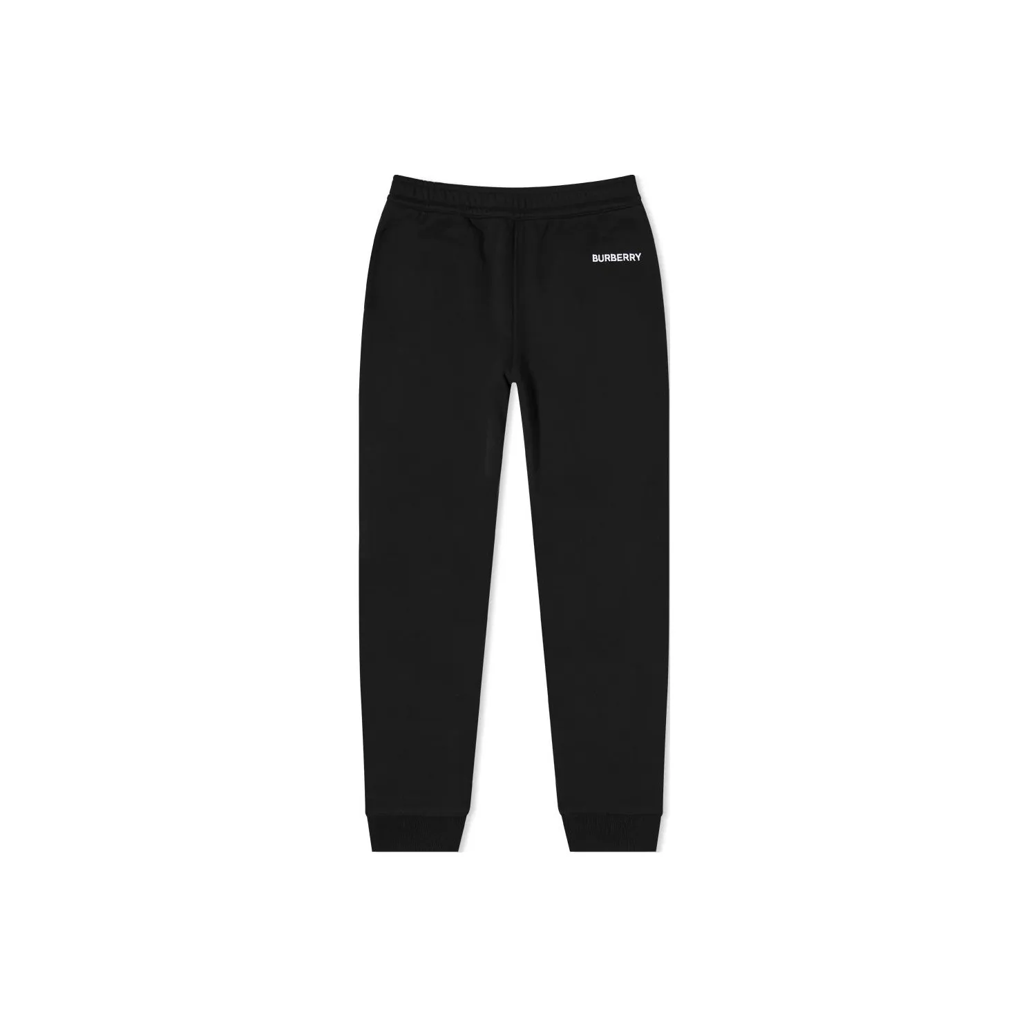Burberry Embroidered Logo Tapered Track Pants Black