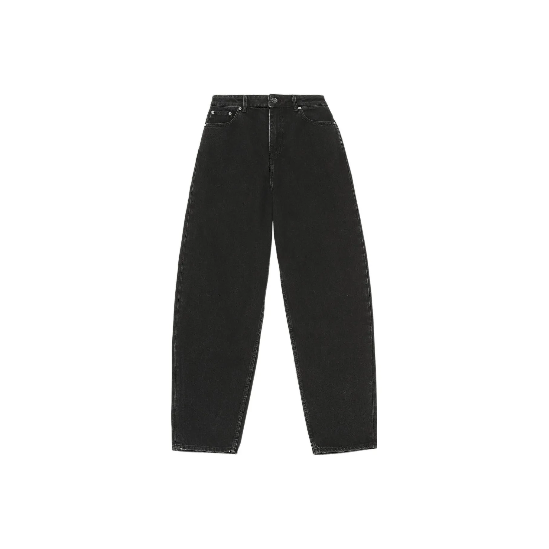 GANNI Женские джинсы черного цвета