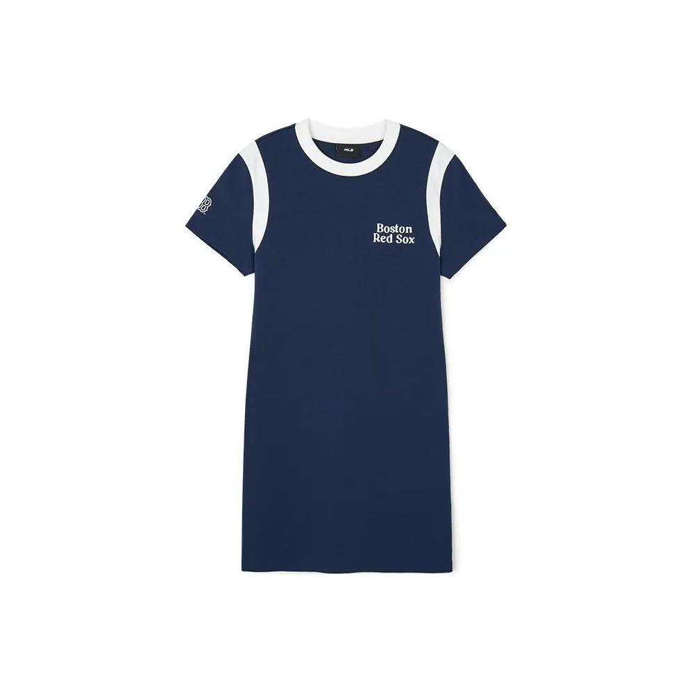 MLB Short Sleeved Dress Women's Navy Blue