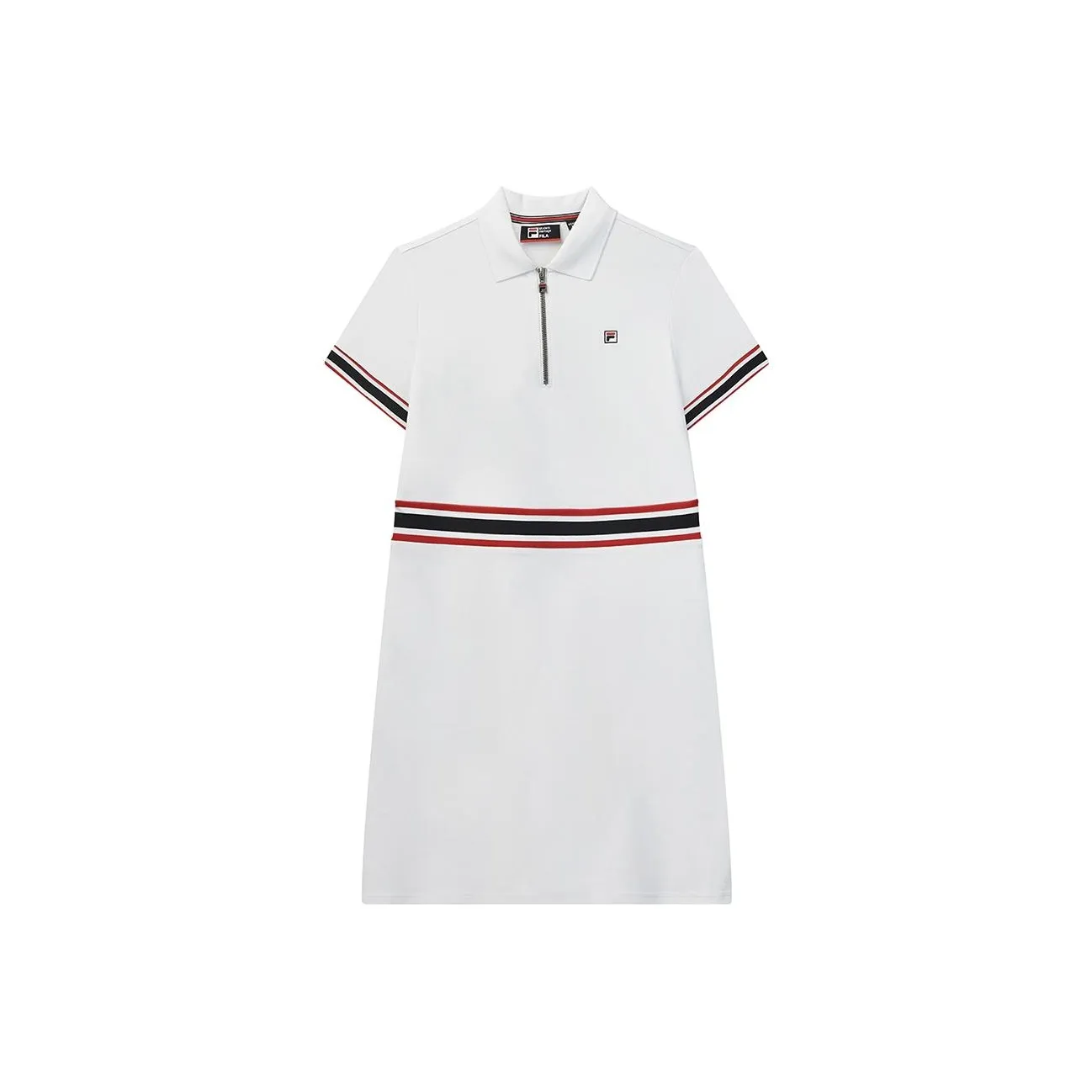 FILA MODERN HERITAGE Short Sleeved Dress Women's White