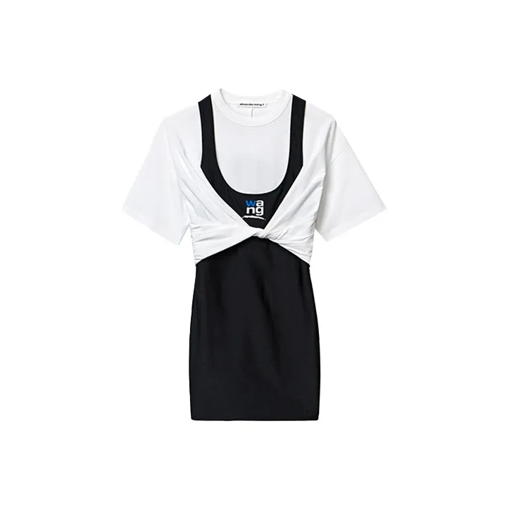 Alexander Wang Short Sleeved Dresses Women's White