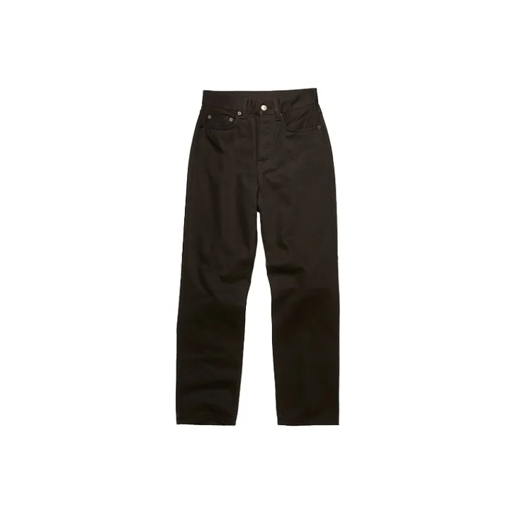 ACNE STUDIOS Черные Женские Джинсы