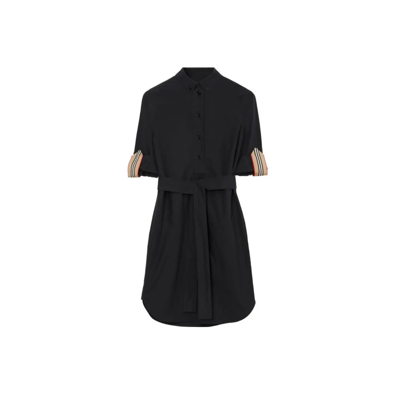 Burberry SS23 Short Sleeved Dresses Women's Black