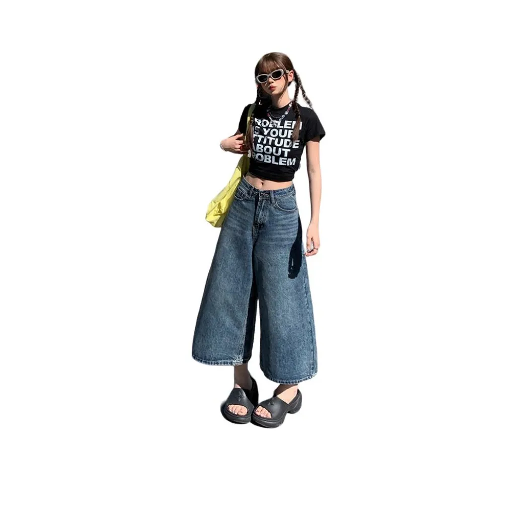 Poyz Jeans Women's Vintage Capri Pants