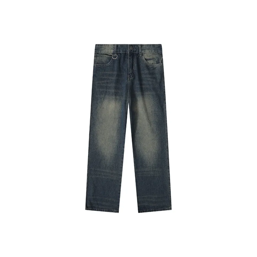 BEAR UNION Джинсы Унисекс Павлин Синий